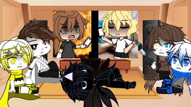 Реакция разных ау Санса на страшилки|Gacha Klub|2/2 Part|