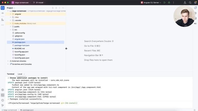 2. Установка [Taiga UI]