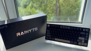 БЮДЖЕТНЫЙ ПРЕМИУМ Rainy75 WОB ! Полный обзор кастомной механической клавиатуры Rainy 75
