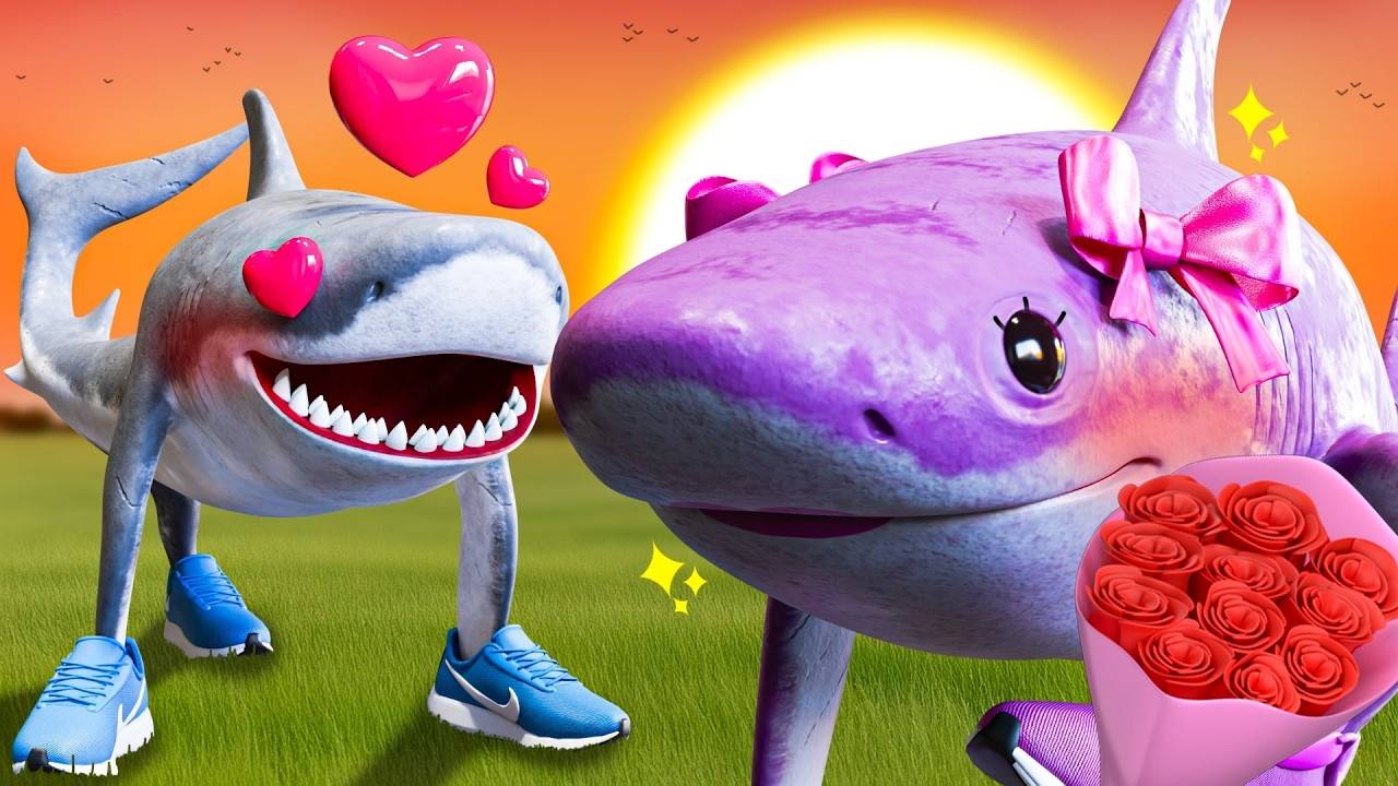 ЧАСТЬ 3 ТРАЛАЛЕРО ТРАЛАЛА ВЛЮБИЛСЯ! Итальянская анимация Brainrot смотреть онлайн