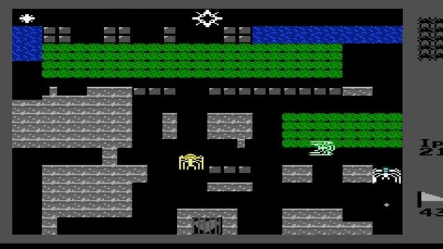 Spider Wars (Battle City Hack) (NES, 1985) Уровень 43