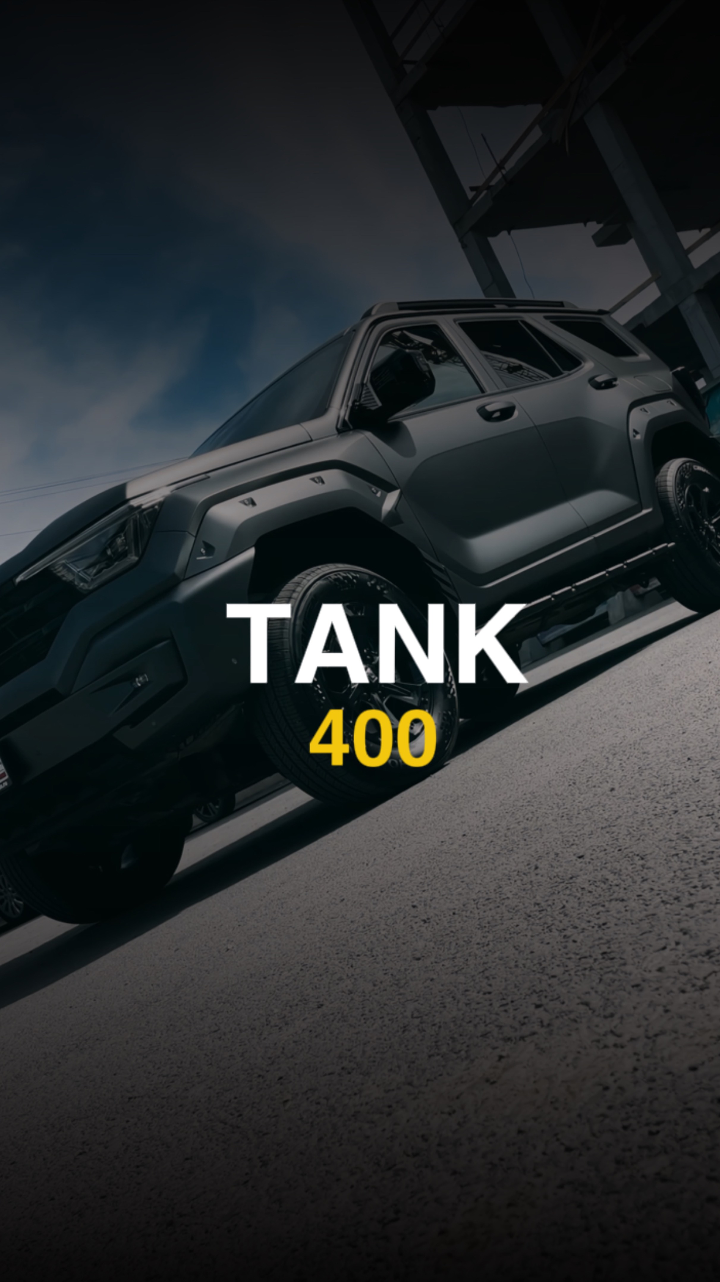 Tank 400: полная матовая оклейка кузова