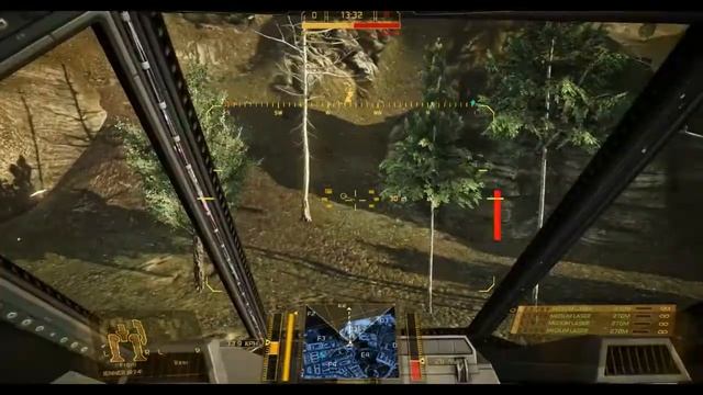 Mechwarrior Online ЗБТ Немножко об игре. смотреть онлайн