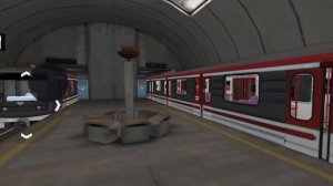 парад Бакинских поездов метро в Subway Simulator 3D