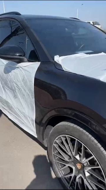 погрузка нескольких авто в Китае