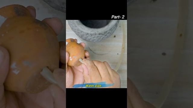 Waterfall making || Cement Waterfall || Stylish waterfall Idea #craft #recycledart смотреть онлайн