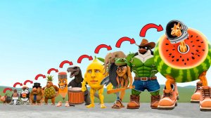 СРАВНЕНИЕ РАЗМЕРОВ ВСЕХ ИТАЛЬЯНСКИХ ЖИВОТНЫХ BRAINROT В GARRY'S MOD