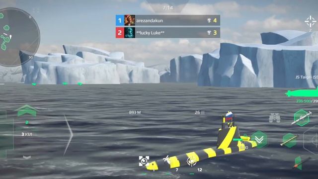 Играю на новомъ кораблѣ въ Modern Warships 315. смотреть онлайн