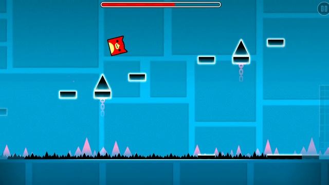 Играем в Geometry Dash. Прохождение Back On Track. Polargeis. (Бонус как получить скин кота)