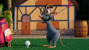 Буба и гольф. Анимация