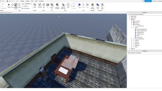 создаю хоррор игру + колаба в роблокс студио "@misha12k37 смотреть онлайн