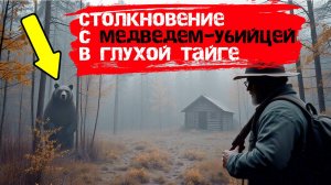 Опасная охота Столкновение с медведем убийцей в глухой тайге. Таежные истории