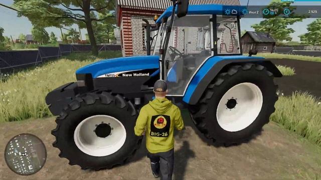 🍒СЕЛО ЯГОДНОЕ ПЕРЕОБОРУДОВАНИЕ УАЗА МОЕГО☀#farming #fs22 # смотреть онлайн