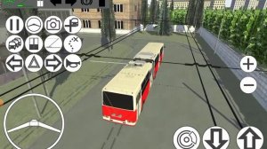 Обзор на Икарус в игре micro-trolleybus simulator?! Новое обновлени
