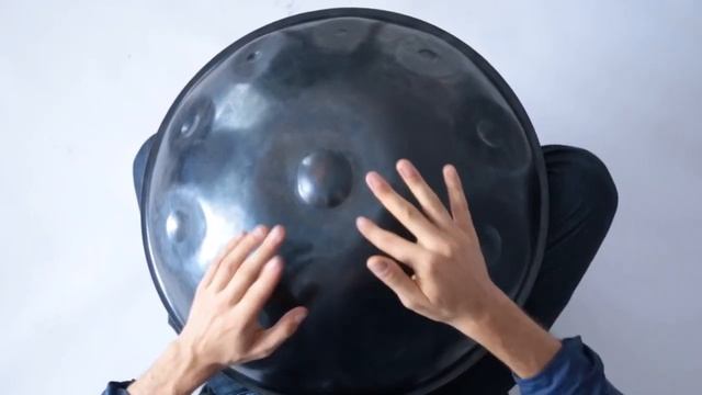 Уроки по Хангу, Drum'n'bass rhythm on Handpan, free lesson by Pasha Aeon смотреть онлайн