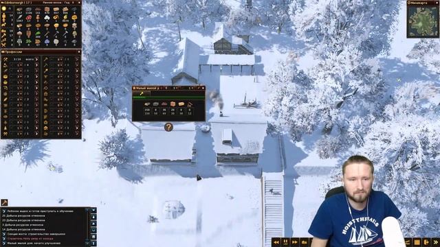 Life is feudal: Forest Village - #5 Мост из КАМНЯ в далёкое будущее! А ? смотреть онлайн