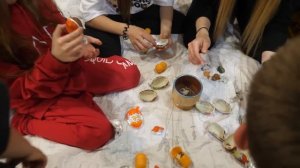 VLOG Пижамная вечеринка #8. По мотивам игры в Кальмара