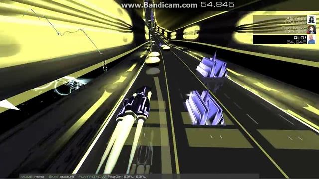 Как я играю на Audiosurf 2 Pika Girl