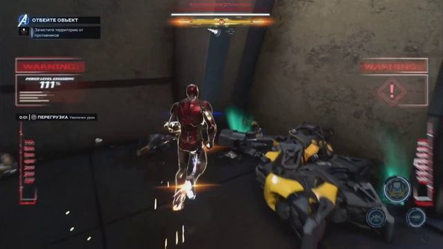 Прохождение Marvel Avengers (Мстители) - 8.В одиночку против АИ смотреть онлайн