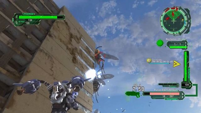 Эта игра лучше чем helldivers 2 и ее название EARTH DEFENSE FORCE 6 (EDF) смотреть онлайн
