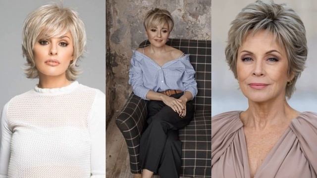 КОРОТКИЕ СТРИЖКИ 2025 для женщин 50+60+70+ смотреть онлайн