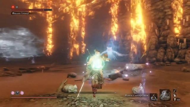 Sekiro™: Shadows Die Twice филин в поместье хирата