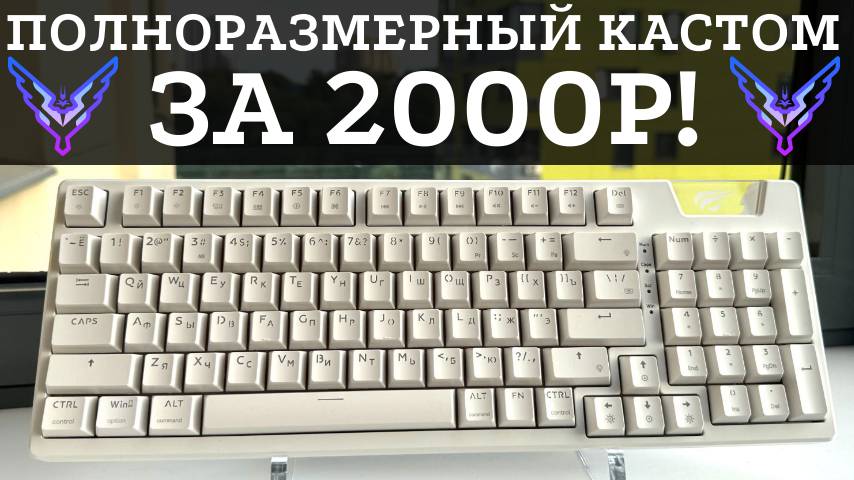 2000р ЗА 98% GASKET MOUNT игровую кастомную механику! Обзор HAVIT KB885L, ультрабюджетная механика! смотреть онлайн