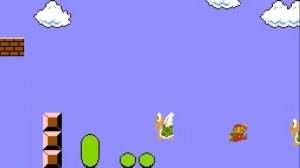 2 Игрока играют в самый первый Super Mario Bros.