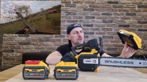 обзор  dewalt dcmcst635 unboxing top handle cainsaw
