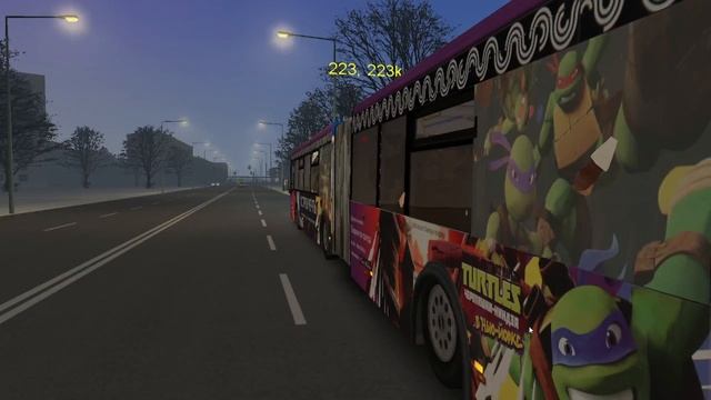 ЛиАЗ 6213.65 | Маршрут 223 | Москва Восток | Omsi 2 смотреть онлайн