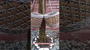 Кашпо-ананас 5л з ротангу #кашпозротангу