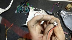 колесо гироскутера без батареи напрямую от БП 12в 24в