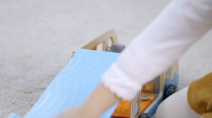 Деревянный кукольный домик "Фургон для приключений", с аксессуарами 20 предметов