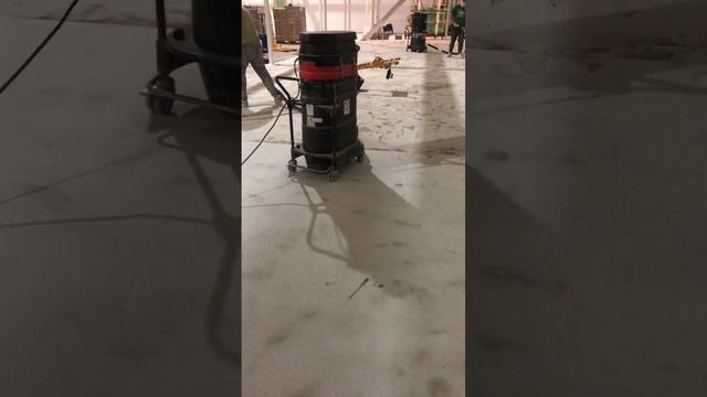 Обеспыливание бетонных полов. смотреть онлайн