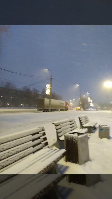 Метель в городе. Красноярск. смотреть онлайн