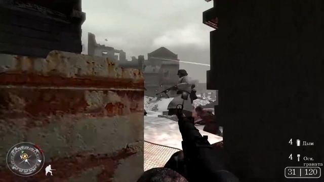Call of Duty 2 (сложность "Ветеран") - #2 Подрывные работы смотреть онлайн