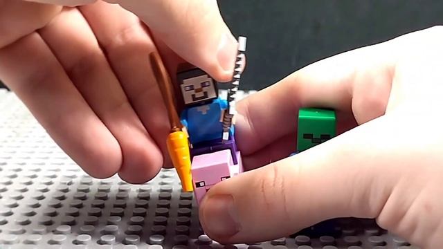 ПЕРВЫЙ На Ютубе обзор первого номера журнала Lego Minecraft 2 смотреть онлайн