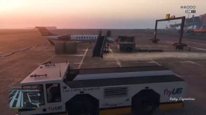 Как угнать огромный самолет в GTA 5