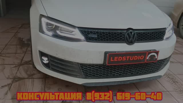 Volkswagen Jetta модернизация фар смотреть онлайн