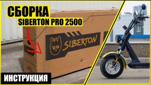 ПОЛНАЯ СБОРКА СИТИКОКО Siberton PRO 2500 | Инструкция