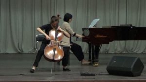 Н. Буланже 3 пьесы для виолончели и фортепиано: Елизавета Доронькина