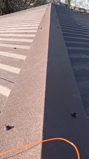 монтаж конька на металлопрофиле смотреть онлайн