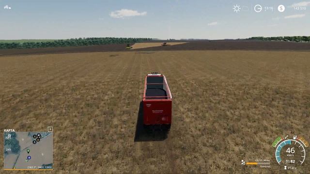 РАБОТАЮ ВОДИТЕЛЕМ ТАТРЫ НА ПОЛЕ ! Карта КОШМАК ! Farming Simu смотреть онлайн