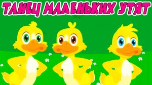 Танец маленьких утят - Песенка для детей - Танец для малышей