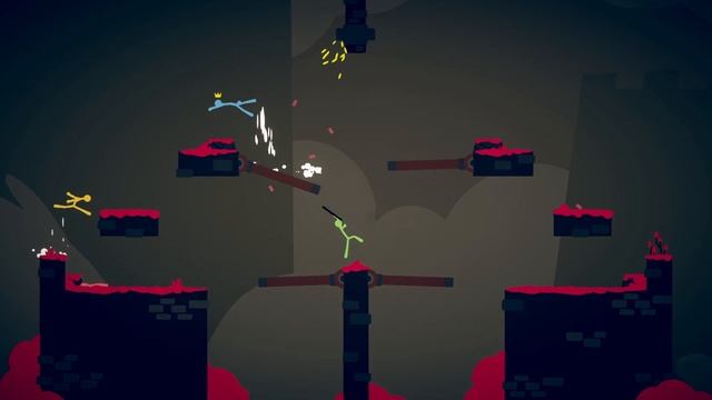 Мемный Stick Fight: The Game смотреть онлайн
