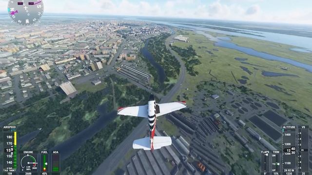 Microsoft Flight Simulator 2020 Сургут [Flight Over Surgut]