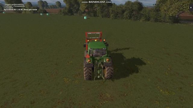 Farming Simulator 2017✅2️⃣5️⃣ JOHN DEREE Погрузка тюков🚜🌾 смотреть онлайн