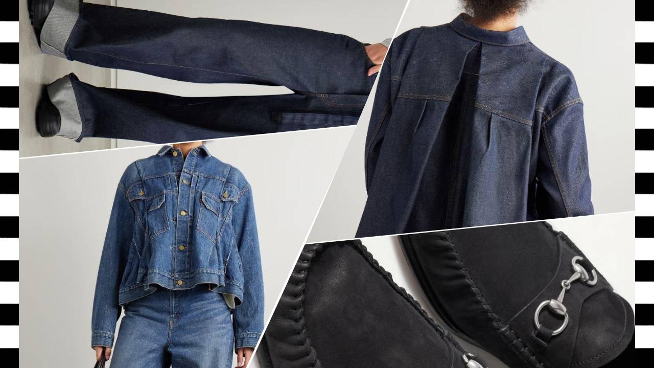 ❤️ ОБРАЗ ДНЯ: джинсовый костюм, брюки и асимметричная куртка смотреть онлайн