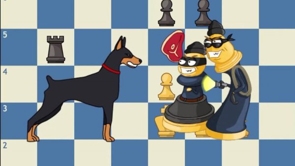 Отвлечение. Chesskid