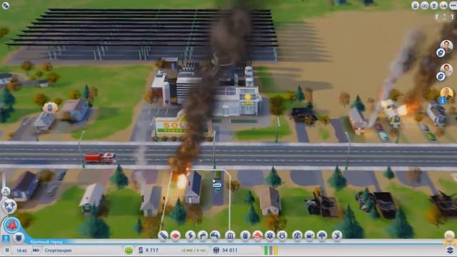 История города в SimCity - 3 серия - Метеоритный дождь смотреть онлайн